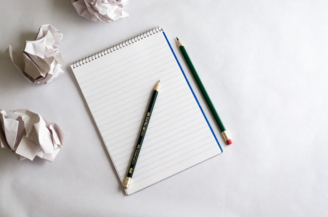 writer brainstorming ideas